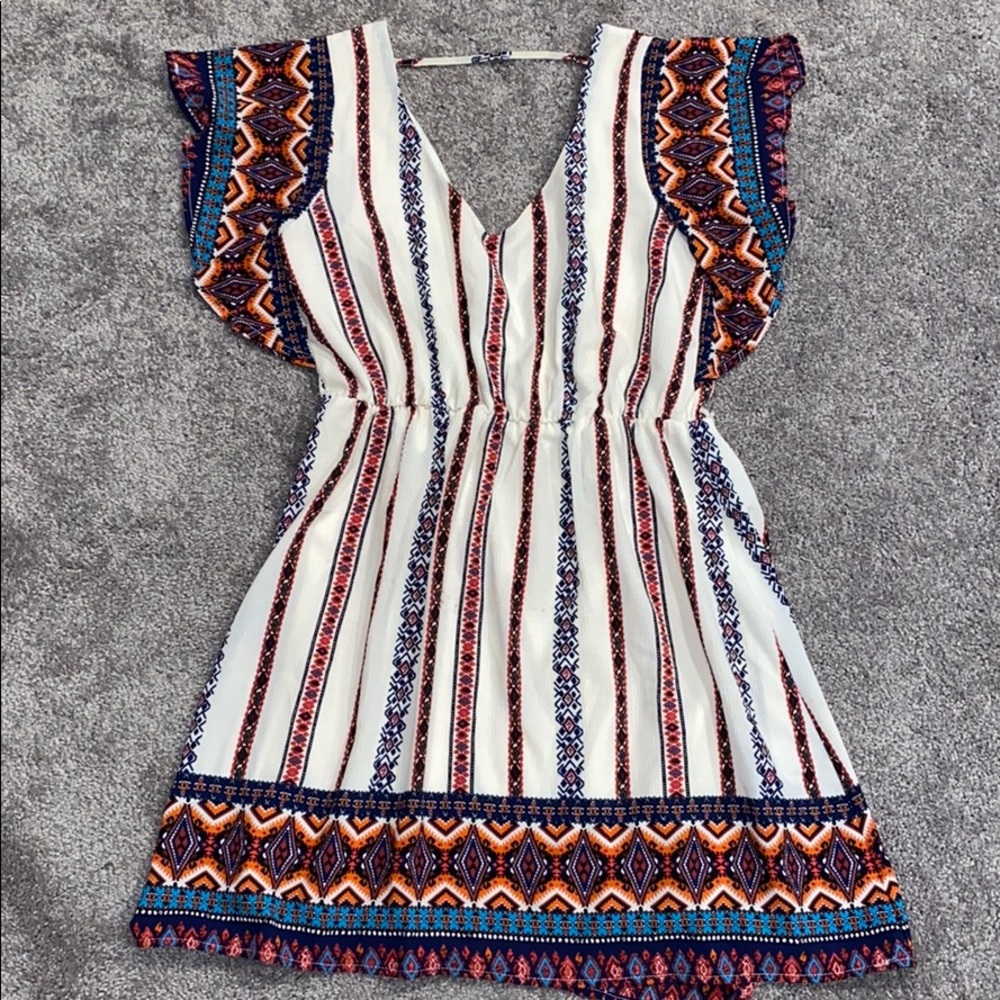 Printed summer dress